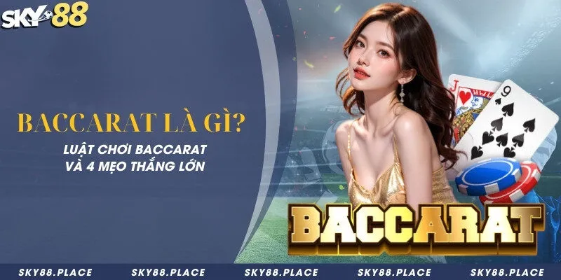 Baccarat là gì? Luật chơi baccarat và 4 mẹo thắng lớn